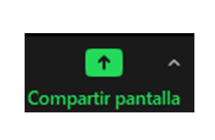 Icono comaprtir pantalla